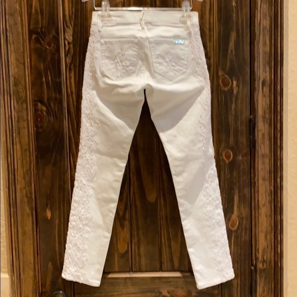 Lilly Pulitzer white South Ocean Skinny Crop Jeans - Picture 7 of 15